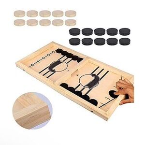 Fast Sling Puck Game Paced, Tinfence Table Desktop Battle, Winner Board Games